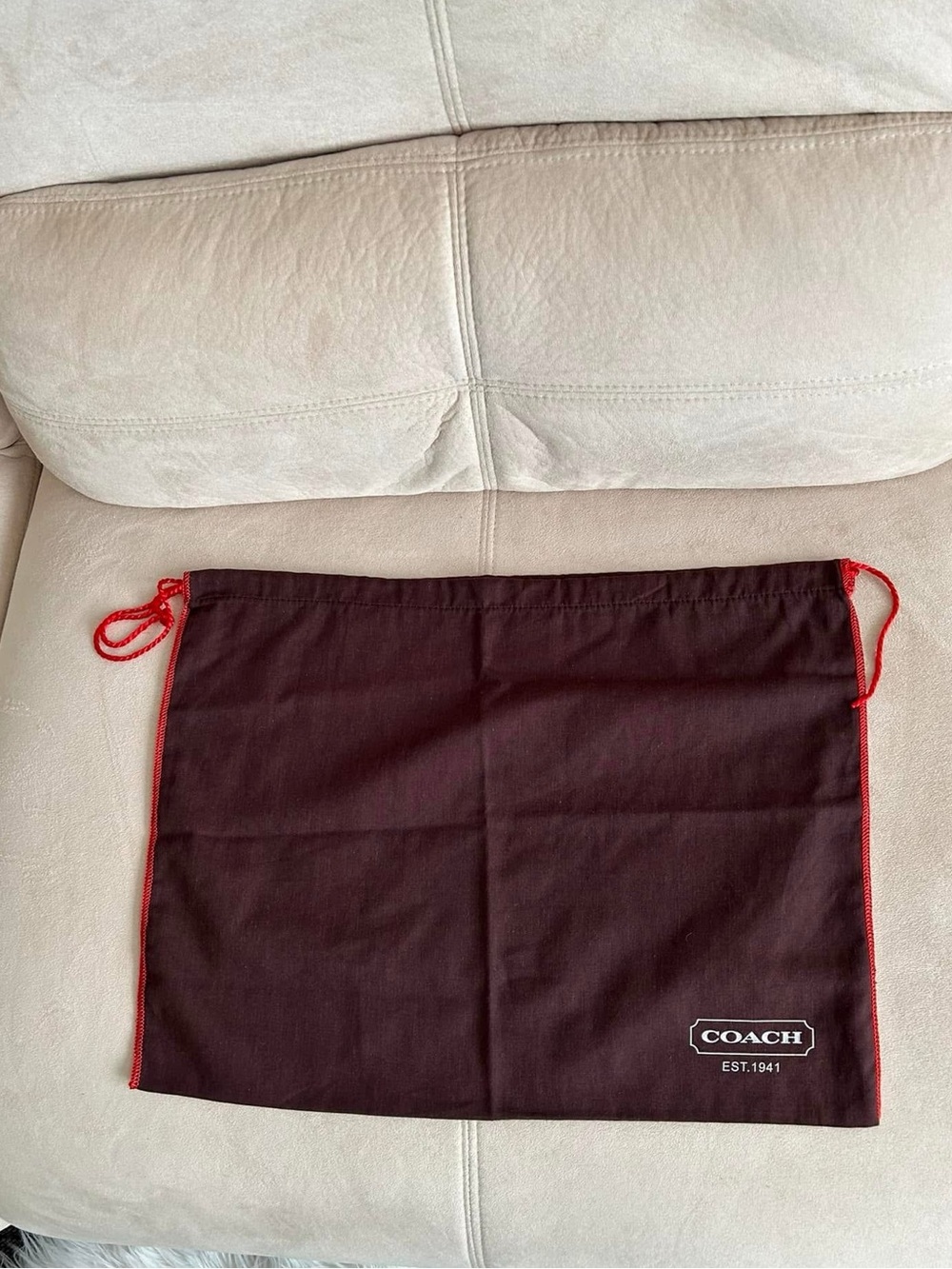 Coach Large Original with Logo ‘EST. 1941’ Dust Bag